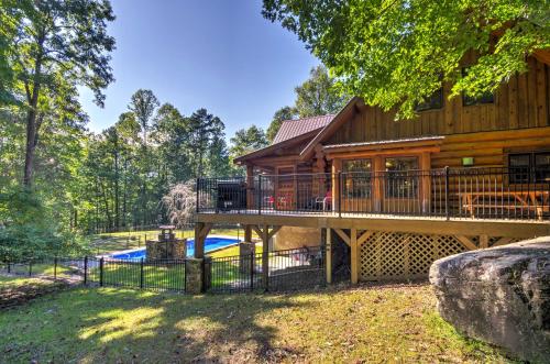 Upper Lodge Brevard Cabin on 80 Acres with Pool! - image 8