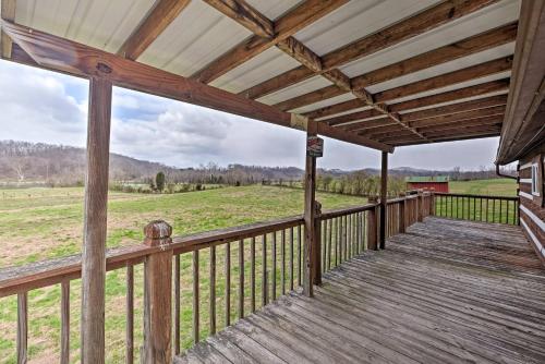 Rogersville Barn Apartment on 27 Acres with Pond! - Rogersville