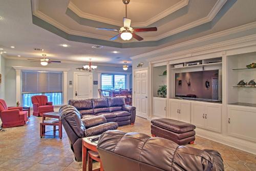 Waterfront Slidell Home with Boat Dock and Canal View! in Slidell, USA