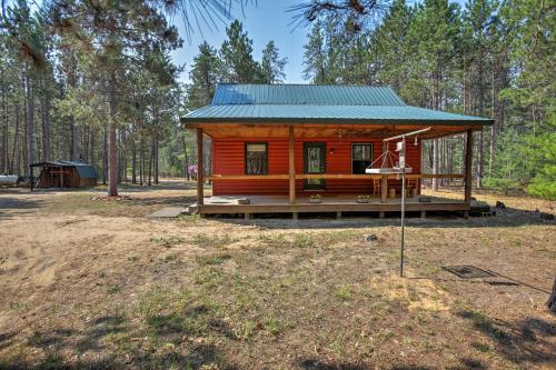 Private South Boardman Cabin on 10 Forest Acres! - Fife Lake