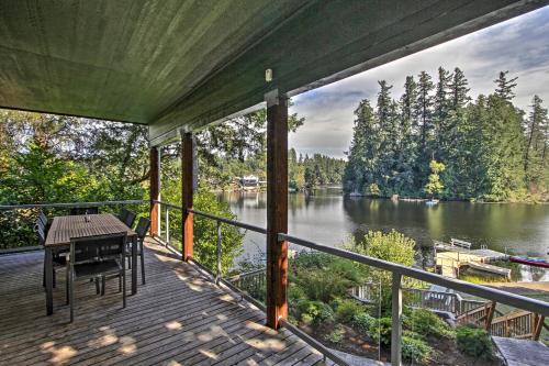 Renovated Olympia Cabin with Private Dock on Lake in Lacey (WA)
