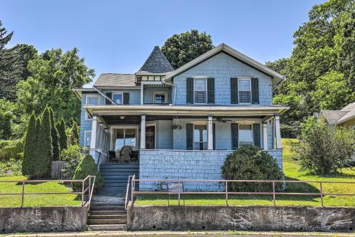 Finger Lakes Home with Sweeping Views and Sun Deck! - main image