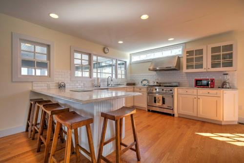 Luxe East Quogue Waterfront Home with Sandy Beach! - main image