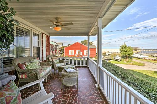 Serenity by the Sea Home with Dock - 6 Mi to Beach!