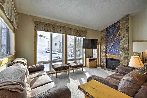 Ski-InandSki-Out Granby Condo with Community Pools! in Granby, USA