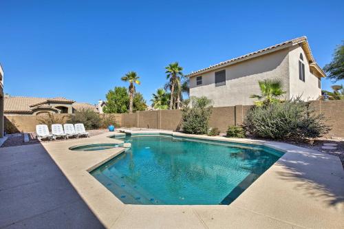 Goodyear Home with Heated Pool and Spa, Close to Golf!