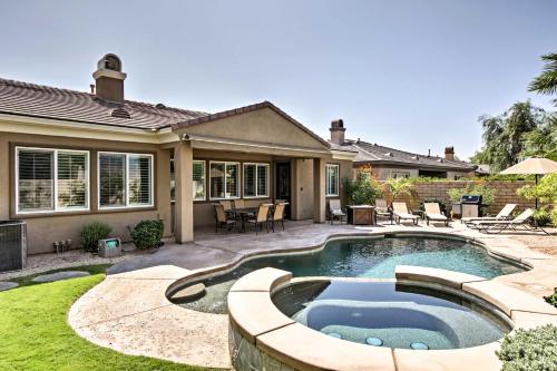 6 Mi to Coachella: Updated Home w/ Pool & Spa