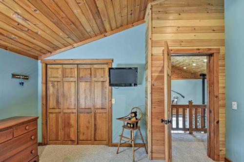 Spacious Wolcott Lake Cottage with Wraparound Deck! - main image