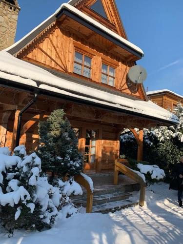 Domek Krupówki z widokiem na Giewont, Zakopane (fotografie 6)