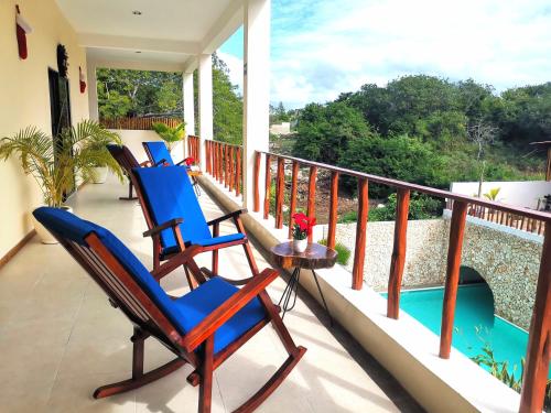 Balcony/terrace, Mayan Majesty Boutique Hotel in Sisal