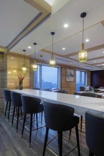Étterem, Hangzhou Shama Heda Serviced Apartments in Xia Sha kerület