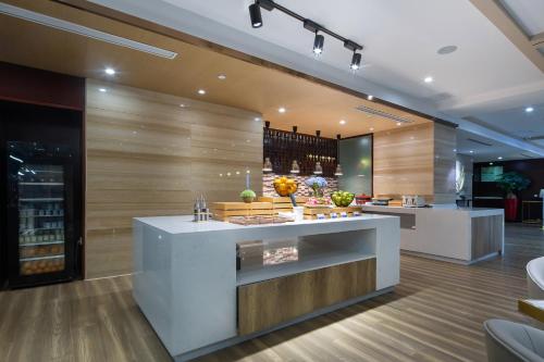 restavracija, Hangzhou Shama Heda Serviced Apartments in okrožje Xia Sha