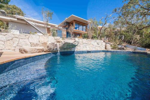 Villa 5* Cala Rossa 350m2/ 2 piscines chauffées gîte à louer Cala Rossa