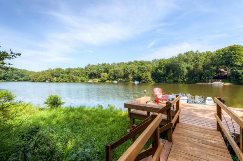 Quiet Lakefront Cottage with Dock and Resort Access!