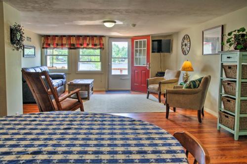 Lakefront Wakefield Cottage with Deck and Water Views!