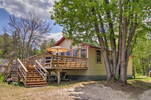 Lakefront Wakefield Cottage with Deck and Water Views!