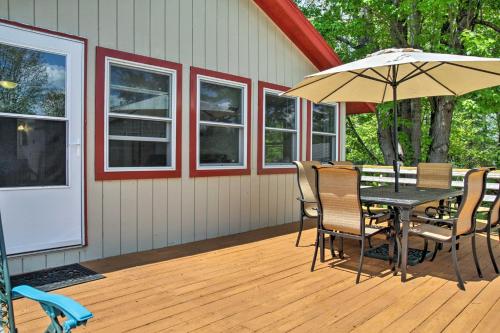 Lakefront Wakefield Cottage with Deck and Water Views!