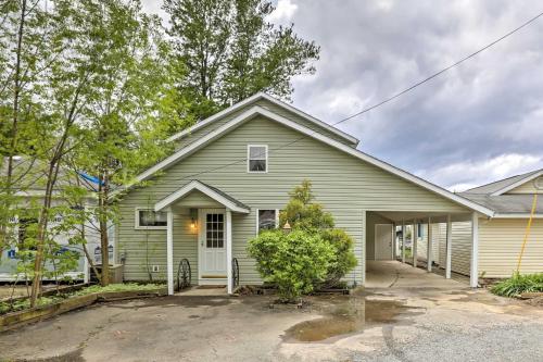 Waterfront Indian Lake House Deck and Private Dock!