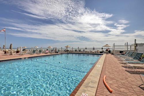 Daytona Beach Studio with Oceanfront Balcony and Pool! in Daytona Beach, USA