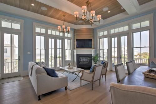 Luxurious Galveston Home with Balconies and Beach View in Galveston, USA