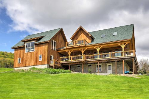 Naples Cabin with Lake Views and Wraparound Deck!