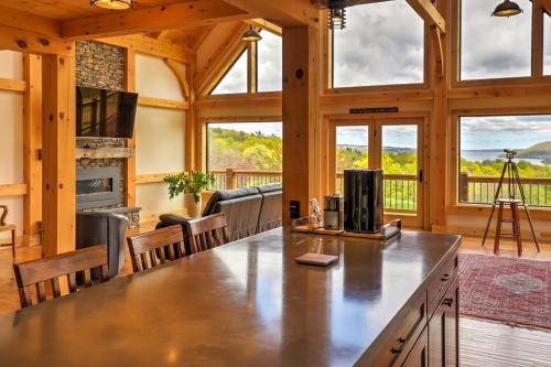 Naples Cabin w/ Lake Views & Wraparound Deck! in Naples (NY)
