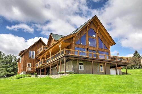 Naples Cabin w/ Lake Views & Wraparound Deck! in Naples (NY)