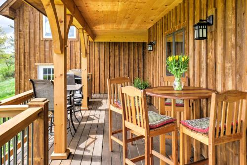 Naples Cabin with Lake Views and Wraparound Deck!