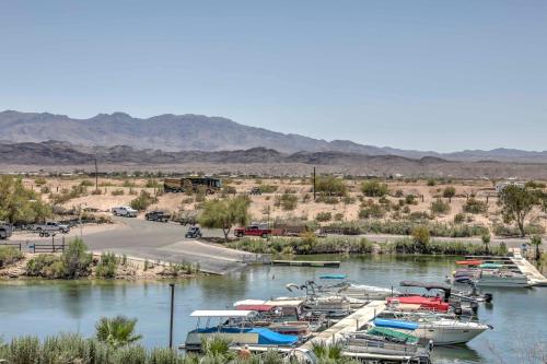Boat Launch and Mountain Views Lake Havasu Cabin