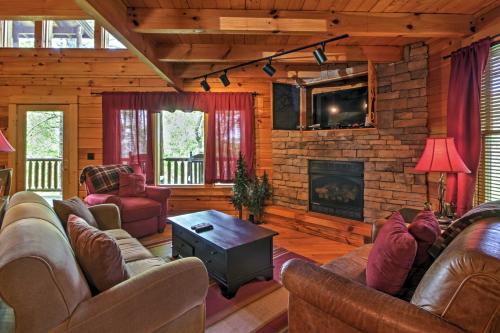 Upscale Sevierville Cabin with Hot Tub and 3 Decks! - image 8
