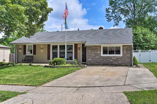 Parma Heights Home with Private Yard and Pergola