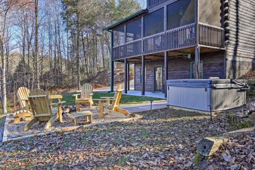 Deer Park Cabin! Blue Ridge Home with Hot Tub and Views - image 9