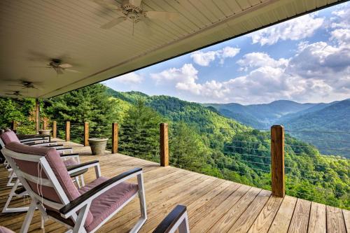 Private Blue Ridge Home with Mountain Views, Hot Tub