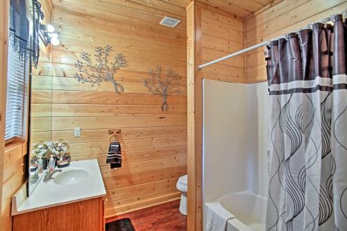 Creekside Gatlinburg Cabin with Porch and Hot Tub! - image 4