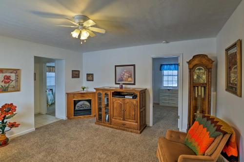 Rustic Ironton Home with Deck and Fire Pit on Creek! in Ironton, USA