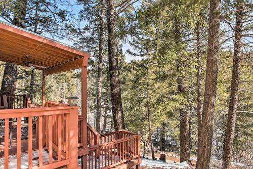 Rustic Cloudcroft Cabin with Deck-Near Skiing and Fishing! - image 7