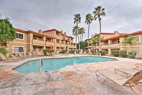 Swimming pool, Pointe Resort Condo with Balcony and Spa 14 Mi to PHX! near Different Pointe of View at Pointe Hilton Tapatio Cliffs Resort