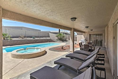 Lake Havasu Home with Fire Pit and Grill, 3 Mi to Lake