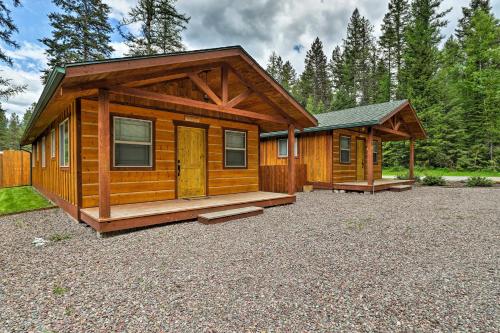 Hungry Horse Cabin Deck, Fire Pit, Near Glacier!