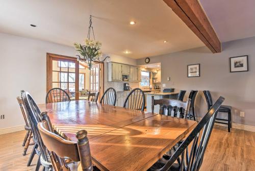 Updated and Private Lake Harmony Home with Large Deck!