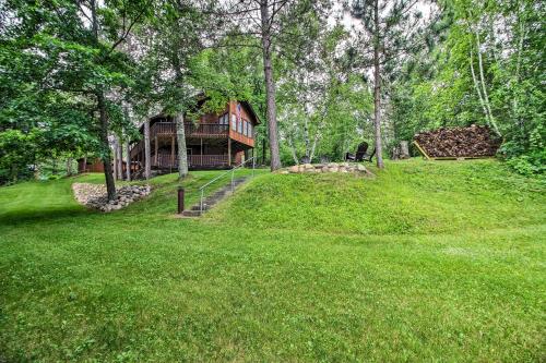 3BR and Waterfront Fifty Lakes Home with Dock and Kayaks!