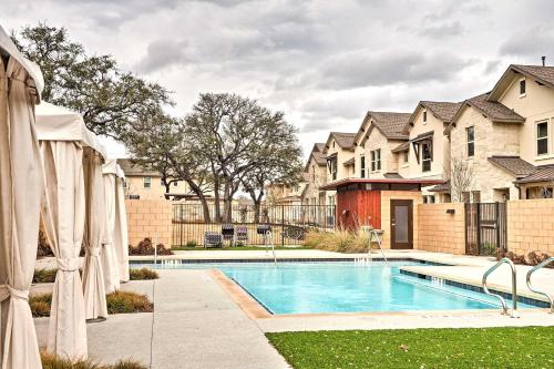 Upscale and Modern Austin Townhome with Pool Access!