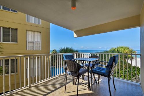 Indian Shores Condo Pool and Gulf View Balconies
