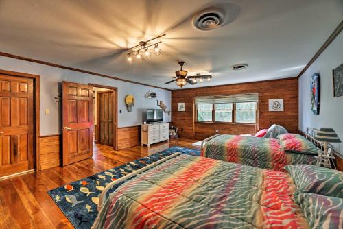 Riverfront Blounts Creek Home with Dock and Beach! - main image