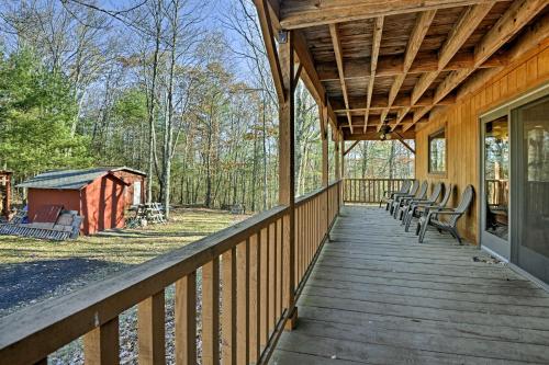 Benton Home on 50 Acres with Private Deck and Views!