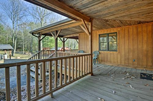 Benton Home on 50 Acres with Private Deck and Views!