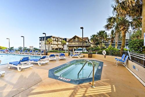 Oceanfront Myrtle Beach Condo with Patio and Pools! - image 5