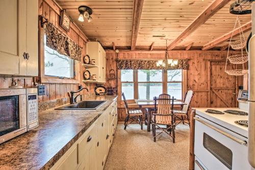 Baldwin Cabin w/ Private Beach on Little Lake! in Branch Township (MI)
