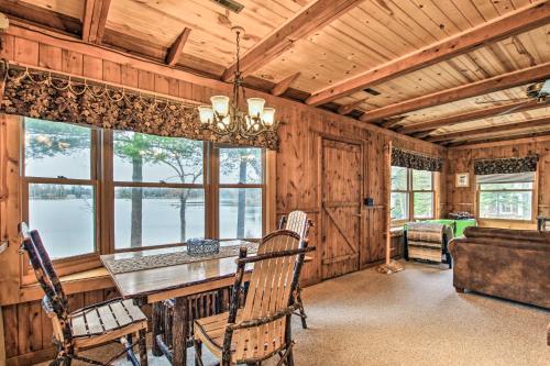 Baldwin Cabin w/ Private Beach on Little Lake! in Branch Township (MI)