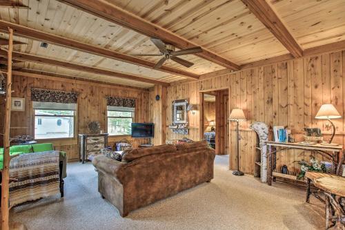 Baldwin Cabin w/ Private Beach on Little Lake! in Branch Township (MI)